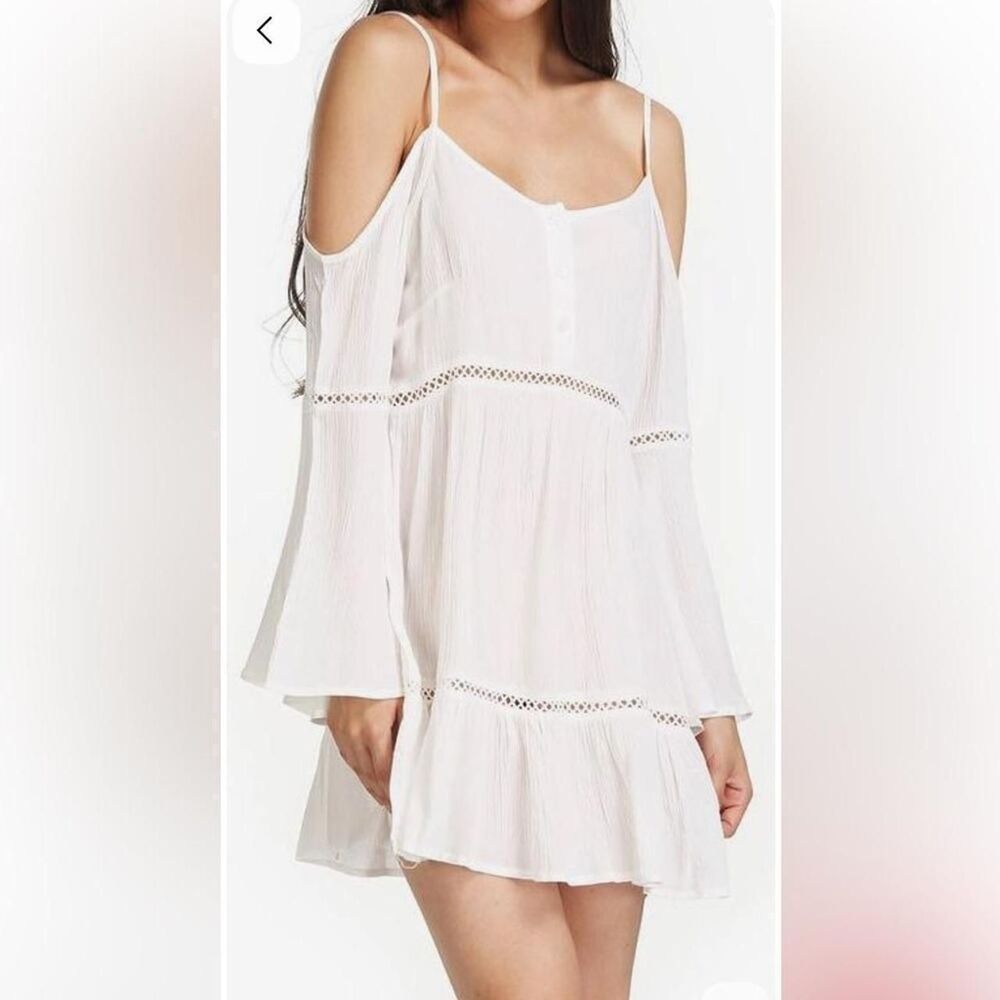 Aqua Women's White Dress